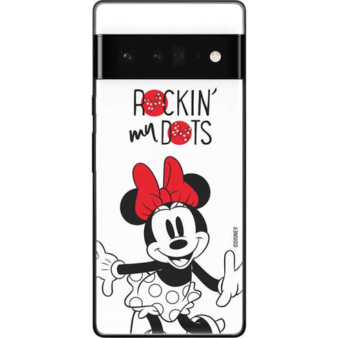 Disney Minnie Mouse Rockin My Dots Google Pixel 6 Pro Skin